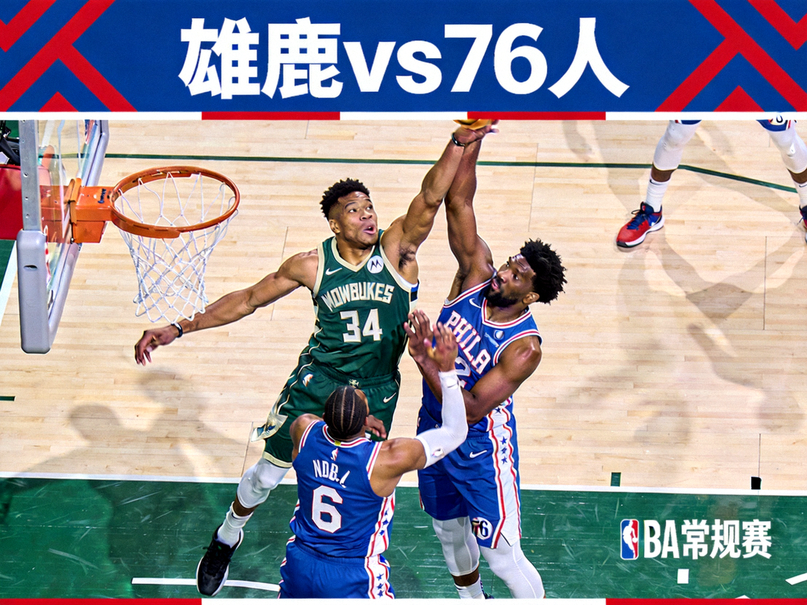 NBA密尔沃基雄鹿对阵费城76人比赛缩略图